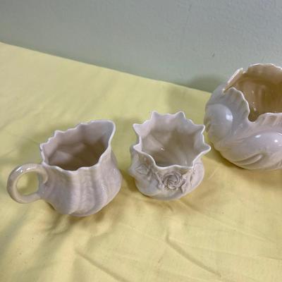 Irish Belleek  Bowls (5) Pieces