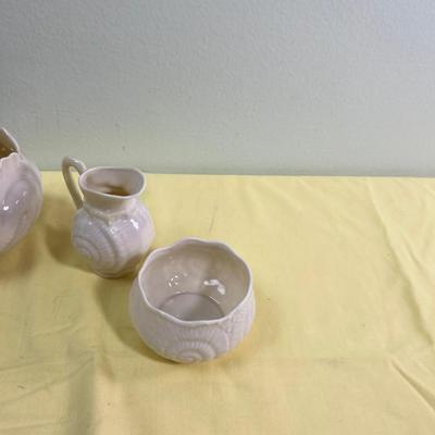 Irish Belleek  Bowls (5) Pieces