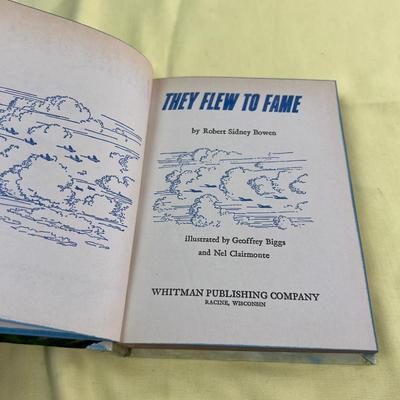 THEY FLEW TO FAME Near Mint Condition. 