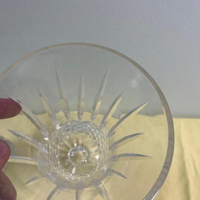 (2) Cut Glass Crystal Vases 