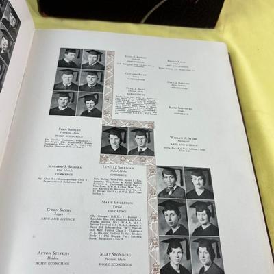BUZZER - Actual Copper Front of 1933 and 1932 Utah State Agricultural Year Books 