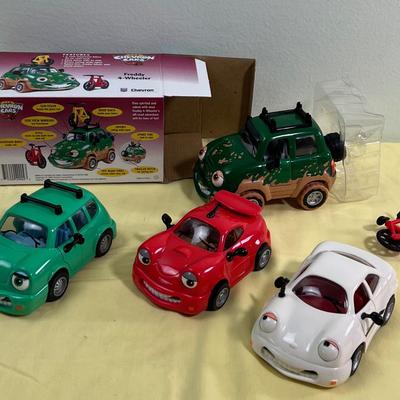 Chevron Cars (4) one in the Box