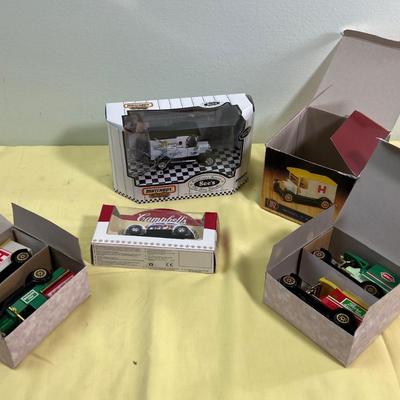 See's Candy, Campbel Soup Etc. Die Cast Car Collection (6Cars 3 Boxes) 