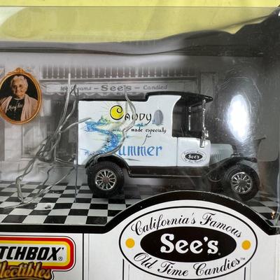 See's Candy, Campbel Soup Etc. Die Cast Car Collection (6Cars 3 Boxes) 