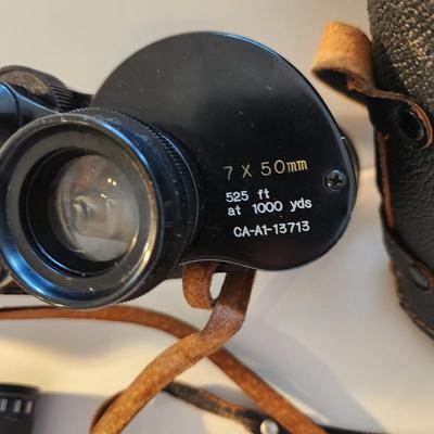 Lot of 3 Binoculers Sears 8x21 , Swift 8x30, Sears Extra wide 7x 50 Model 6281