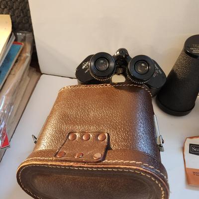 Lot of 3 Binoculers Sears 8x21 , Swift 8x30, Sears Extra wide 7x 50 Model 6281