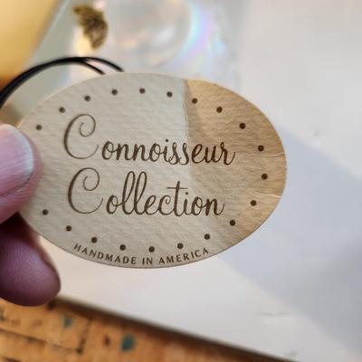 Lot of 7 Glass Bells Fenton, RCR Italian Crystal, Enesco, Lefton,