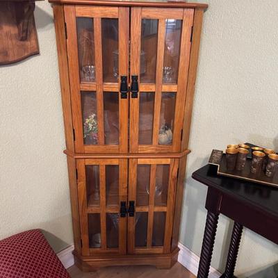 Sale Photo Thumbnail #12: Mission style cabinet 