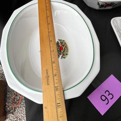 Lot 93 Pfaltzgraff Christmas China