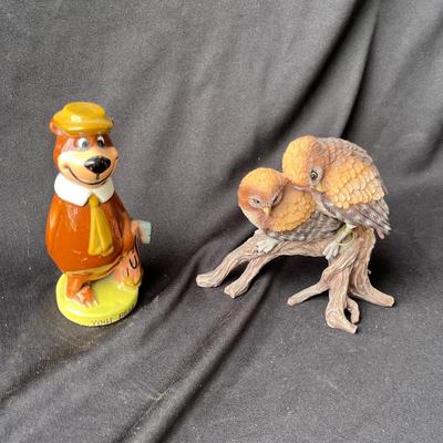 Lot 97 Yogi Bear Figure & Bird