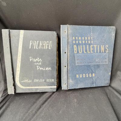 Lot 108 Shop Manuals for Hudson & Packard.