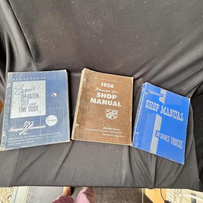Lot 109 Studebaker Shop Manuals