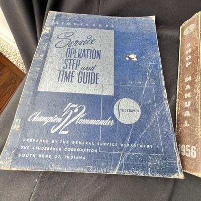 Lot 109 Studebaker Shop Manuals