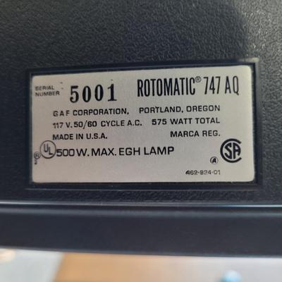 Sawyer's Rotomatic Slide Projector (D-EL)