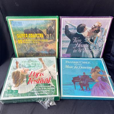 Lot 113 4 Record Box sets
