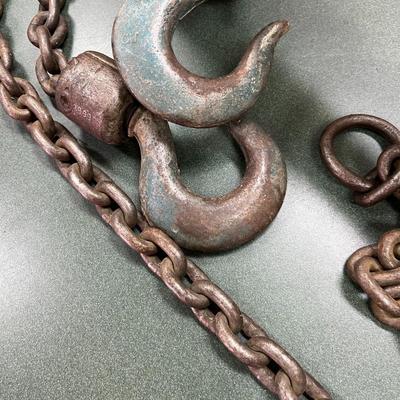 Sale Photo Thumbnail #997: Chisholm Moore Hoist Model B Puller.  1 & 1/2 ton Chain Hoist.  Made in  the USA.  Tonawanda, NY