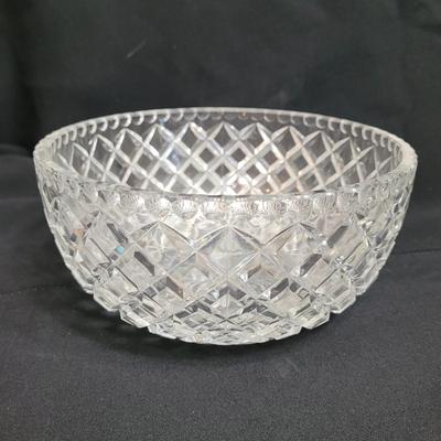 Pewter and Marble Cheese Tray and Crystal Glass (K-EL)