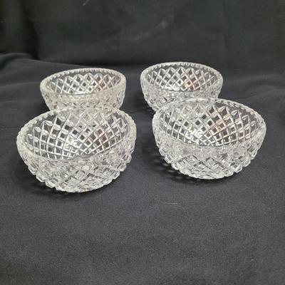 Pewter and Marble Cheese Tray and Crystal Glass (K-EL)
