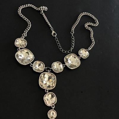 Glass Statement Necklace