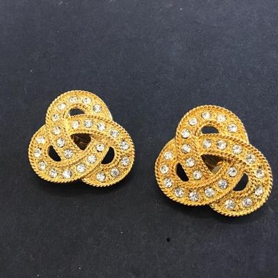 Large Clip on Earrings