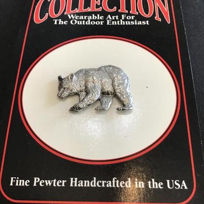 George Harris Pewter pin