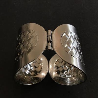 Basket weave Cuff