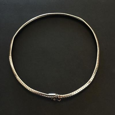 Very nice Silver choker Italy, 925