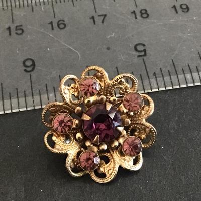 Petite Vintage Purple pin