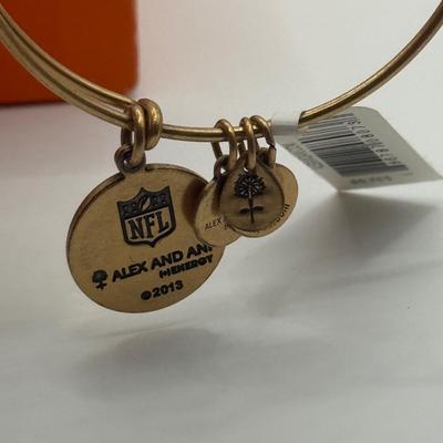 LOT 92J: Alex and Ani NFL Philadelphia Eagles Charm Bracelets