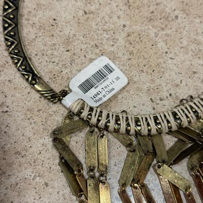 LOT 94J: Statement Necklaces & Large Pierced Earrings