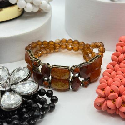 LOT 99J: Collection of Beaded Bracelets