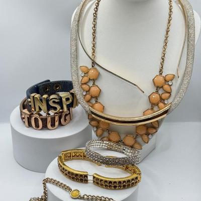 LOT 100J: "TOUGH" & "INSPIRE" Bracelets, Necklaces & More