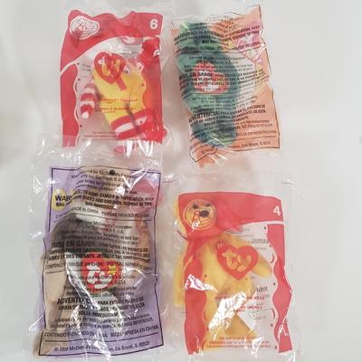LOT 112B: Vintage McDonalds Beanie Baby Collection in Original Packaging