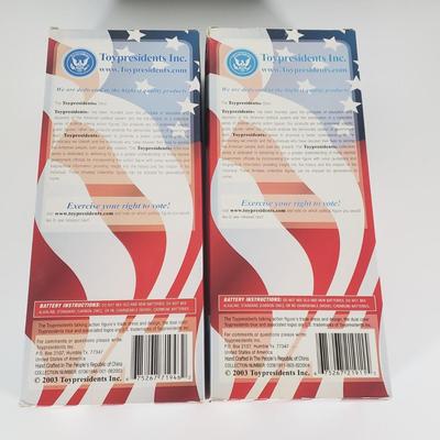 LOT 116B: Republican Club Sealed Puzzle & Pair of Presidental Dolls