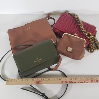 LOT Designer Bag Collection; Dooney & Bourke, Kate Spade & Montana West
