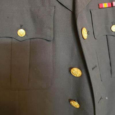 LOT 120B: Vintage Army/Military Uniform; Jacket & 2 Pairs of Pants