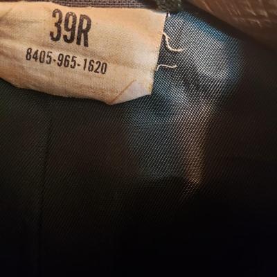 LOT 120B: Vintage Army/Military Uniform; Jacket & 2 Pairs of Pants