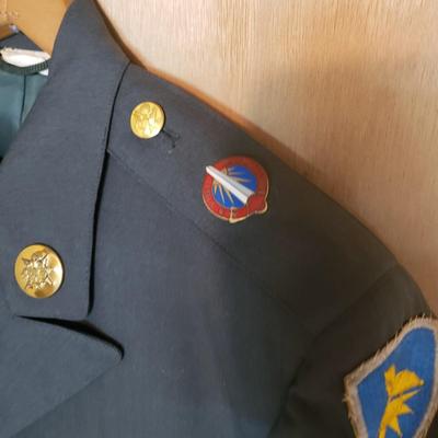 LOT 120B: Vintage Army/Military Uniform; Jacket & 2 Pairs of Pants