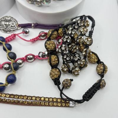 LOT 122J: Collection of Bracelets incl. Purple Lucky Brand