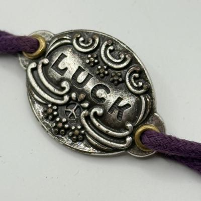 LOT 122J: Collection of Bracelets incl. Purple Lucky Brand