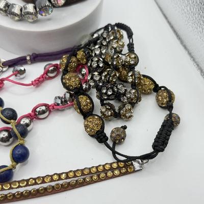LOT 122J: Collection of Bracelets incl. Purple Lucky Brand