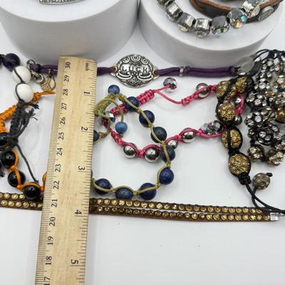 LOT 122J: Collection of Bracelets incl. Purple Lucky Brand