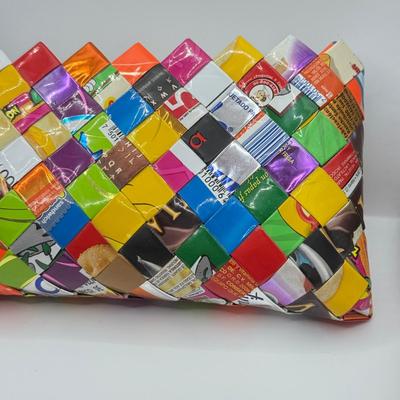 LOT 124B: Pink Michael Kors Wallet & Gum Wrapper Clutch