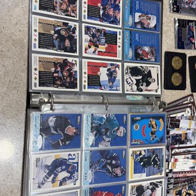 LOT 127B: Large Collection of Hockey Cards & More