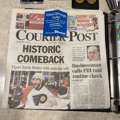LOT 127B: Large Collection of Hockey Cards & More