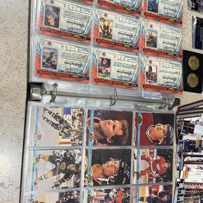LOT 127B: Large Collection of Hockey Cards & More