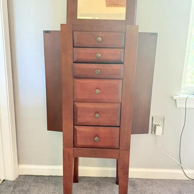 LOT 130U: Powell Standing Jewelry Box