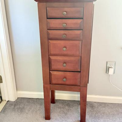 LOT 130U: Powell Standing Jewelry Box