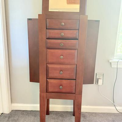 LOT 130U: Powell Standing Jewelry Box