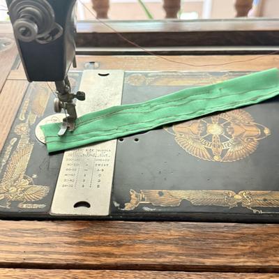 LOT 131U: Antique Franklin Folding Sewing Machine